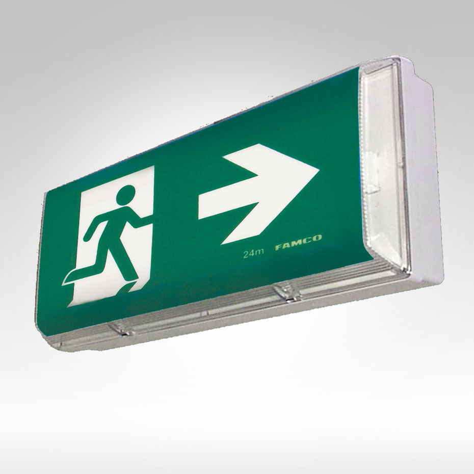 Weatherproof Exit Sign IP65 - Famco